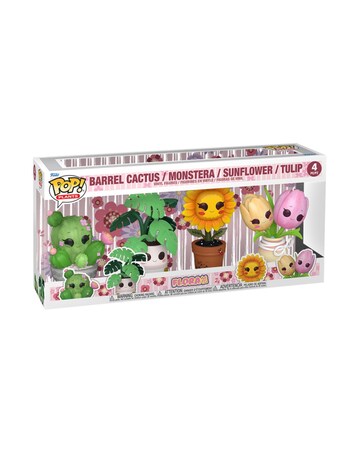 Pop! Vinyl - Plants - Flora 4pk