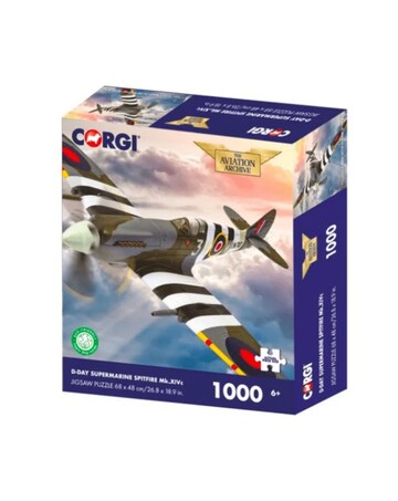 Corgi D-Day Supermarine Spitfire  1000 Piece Jigsaw Puzzle