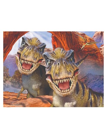 Howard Robinson 3D Selfie Dogs and Dinos Puzzle Duo