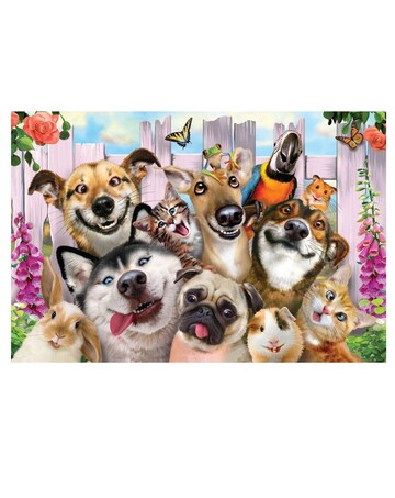 Howard Robinson 3D Selfie Dogs and Dinos Puzzle Duo