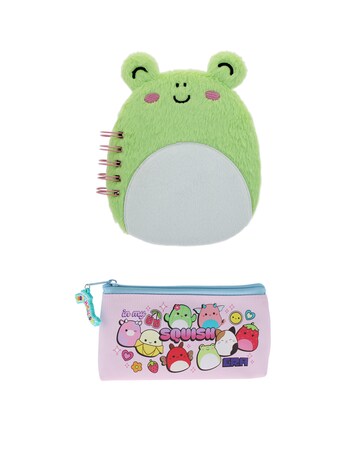 Squishmallows Shaped Notepad&Pencil Case