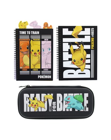 Pokemon Project Book & Pencil Case