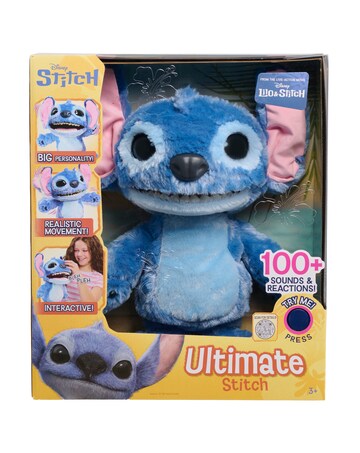 Ultimate Stitch Live Action Figure Plush