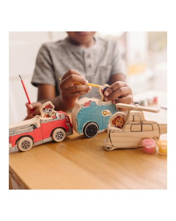 Melissa & Doug Paw Patrol Craft Kit Vehicles