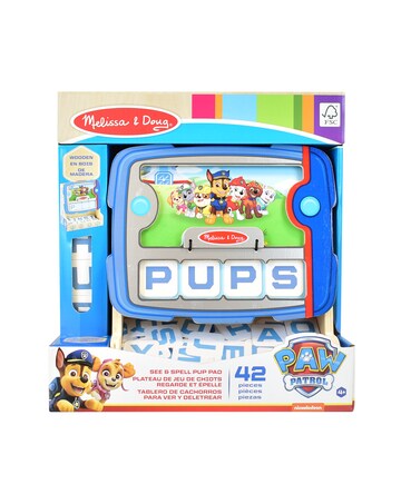 Melissa & Doug Paw Patrol 2 See & Spell Pup Pad