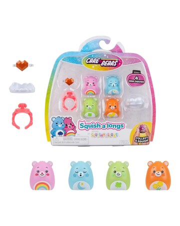 Squishalongs - Care Bears Cheer, Good Luck, Bedtime, Friend
