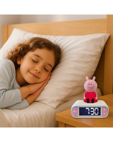 Peppa Pig Night-Light Alarm Clock with sound