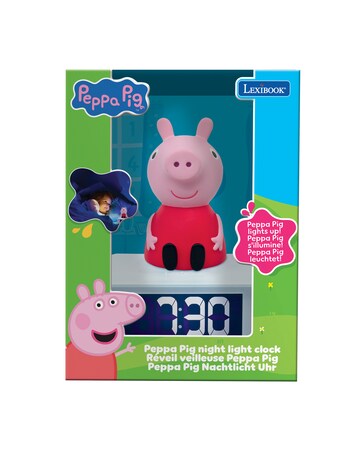 Peppa Pig Night-Light Alarm Clock with sound