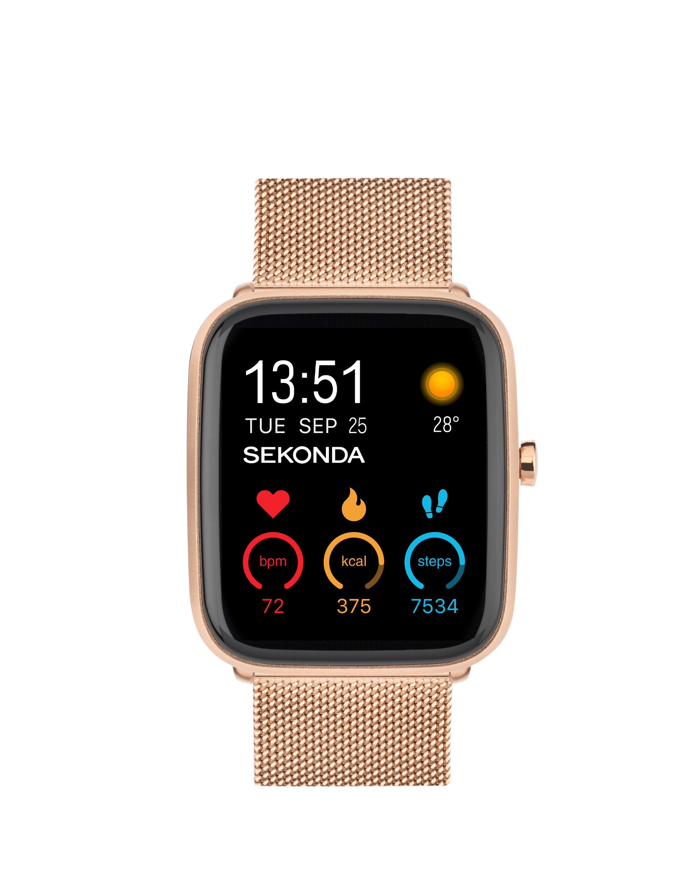 Active+- Rose Gold Alloy & Mesh