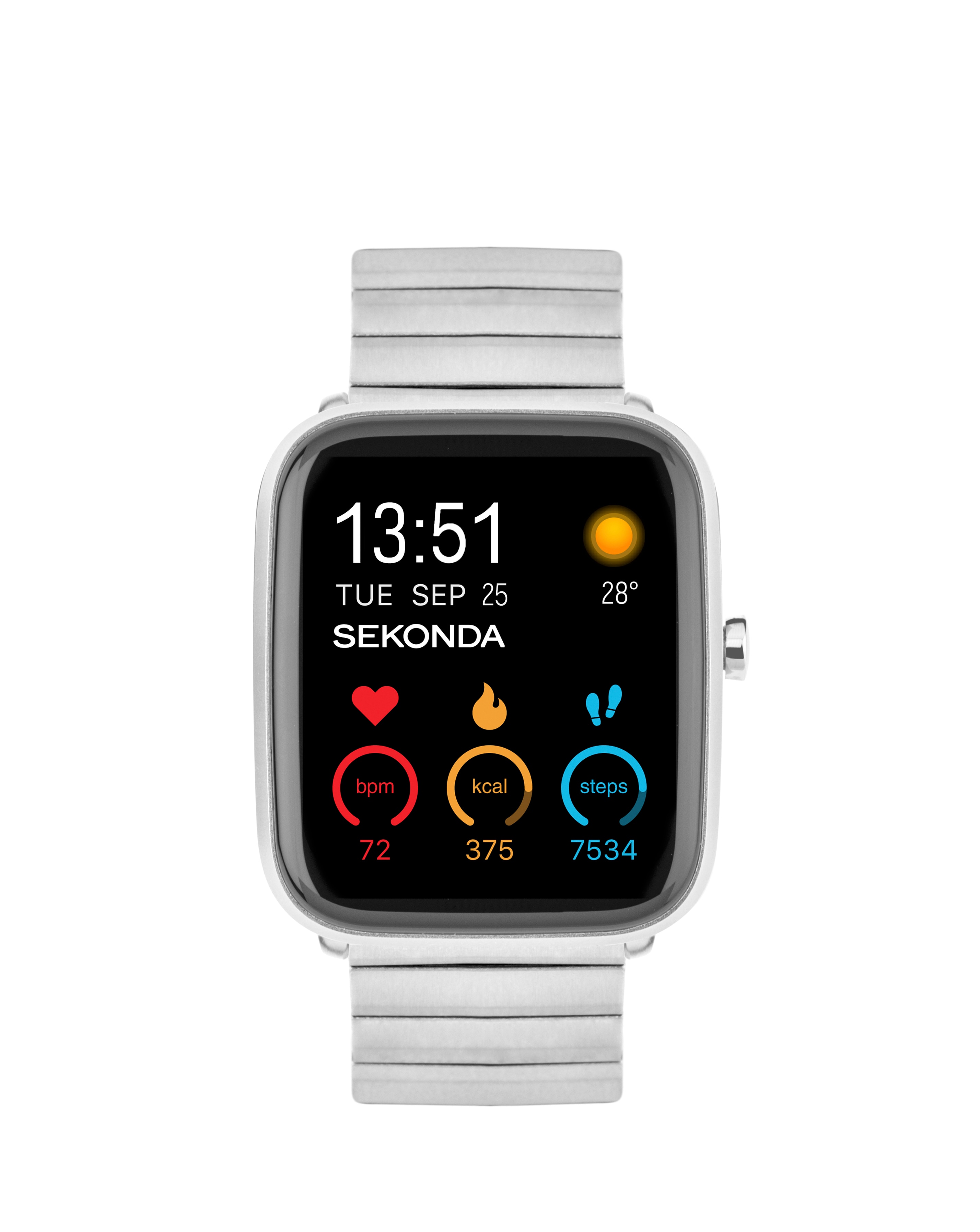 Active+- Silver Alloy & Stainless Steel