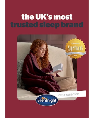 Silentnight Luxury Heated Throw