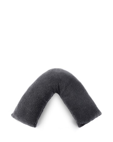 Waffle Fleece V-Shaped Cushion