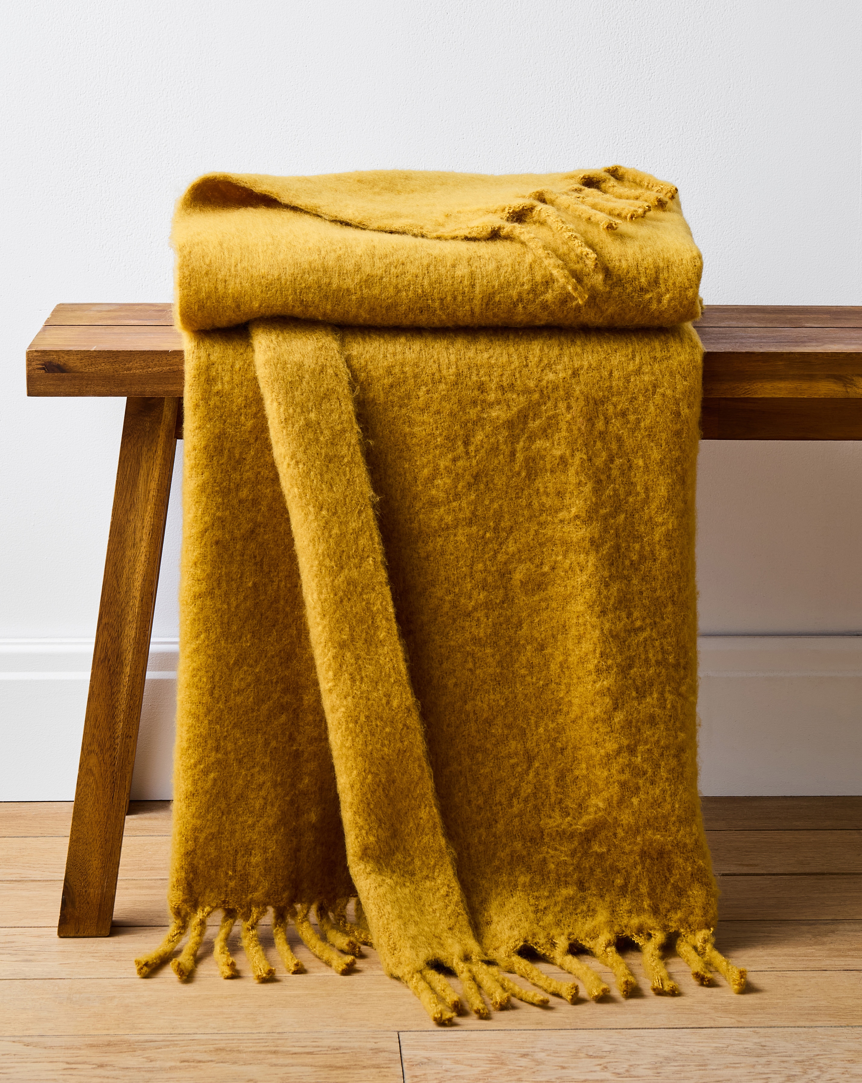 New In - Faux Mohair Throw
