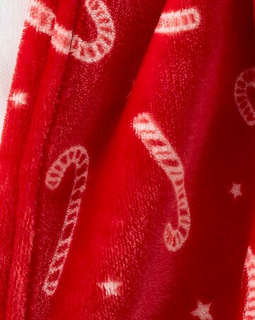 Catherine Lansfield Candy Cane Throw
