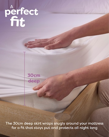 Slumberdown Sleep Soundly 5cm Mattress Topper + Waterproof Mattress Protector
