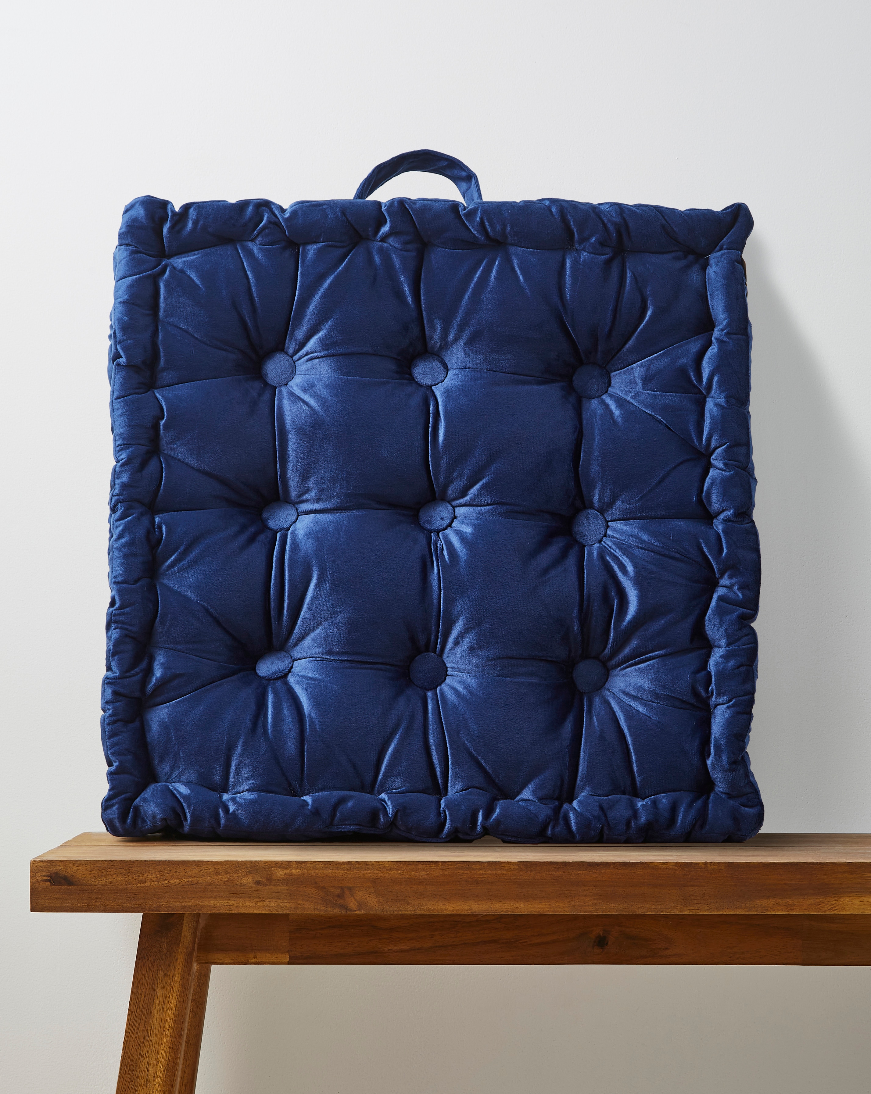 New In - Velvet Padded Booster Seat Cushion