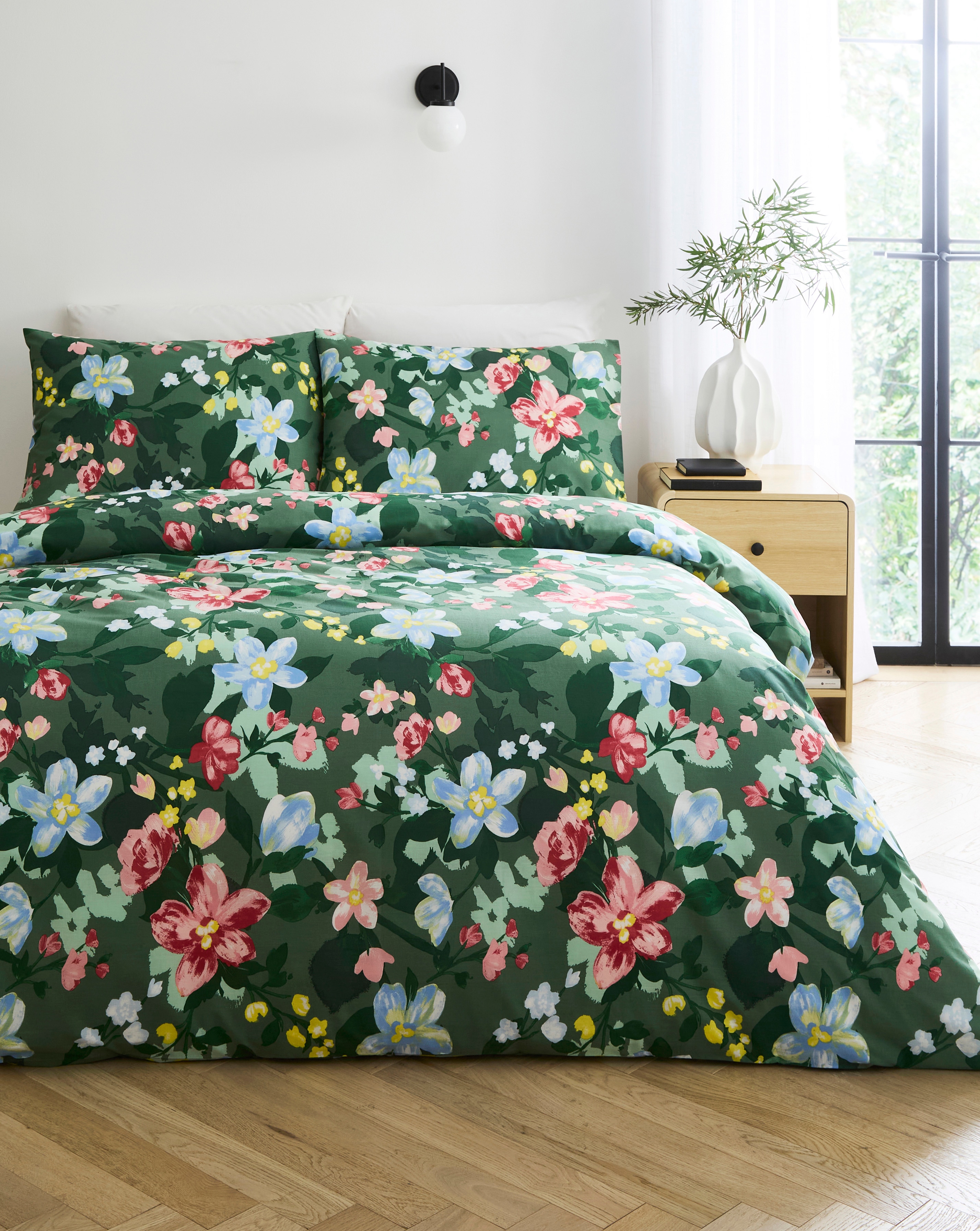 Elora Floral Duvet Cover Set