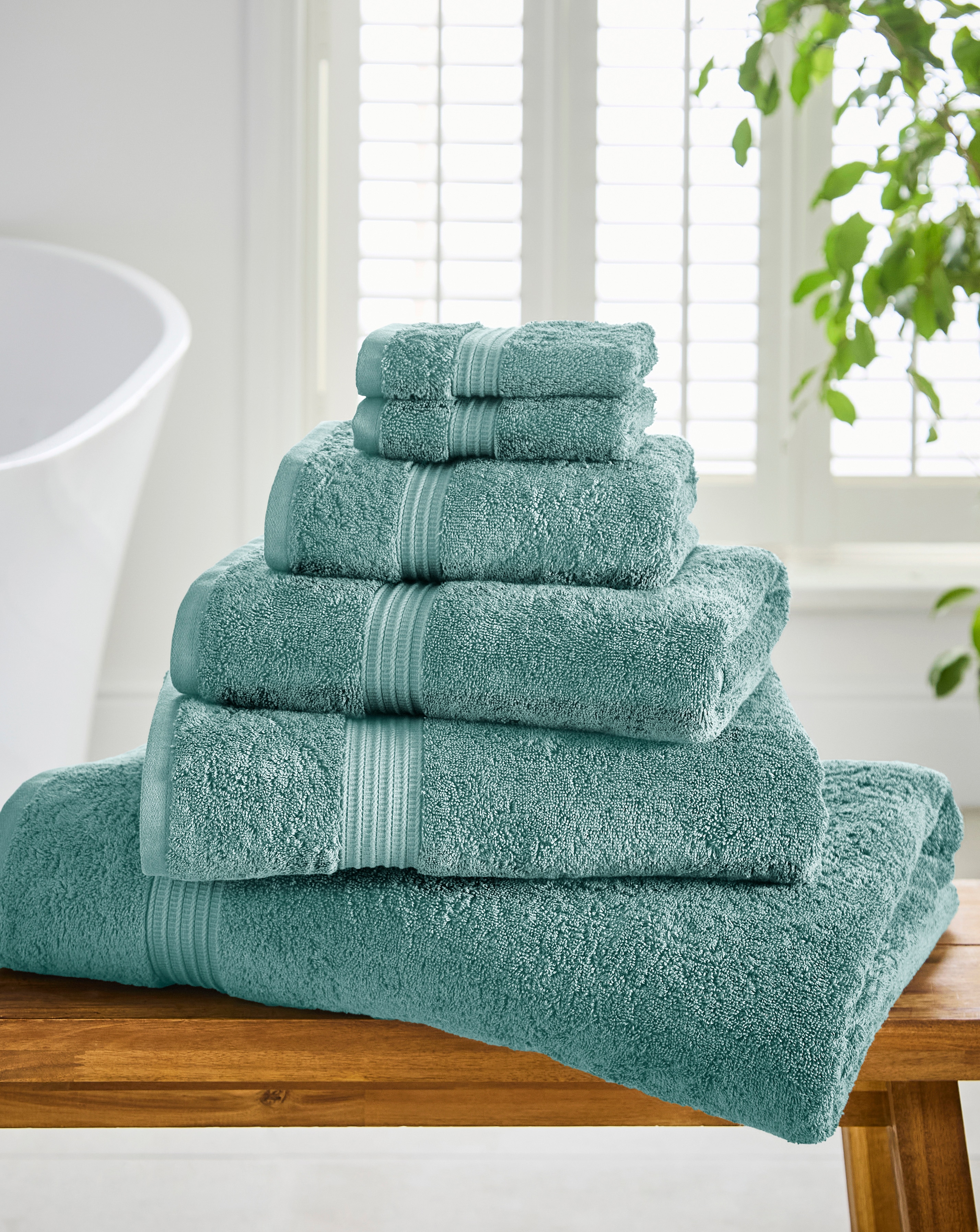 New In - Egyptian Cotton 600GSM Towel - Lagoon