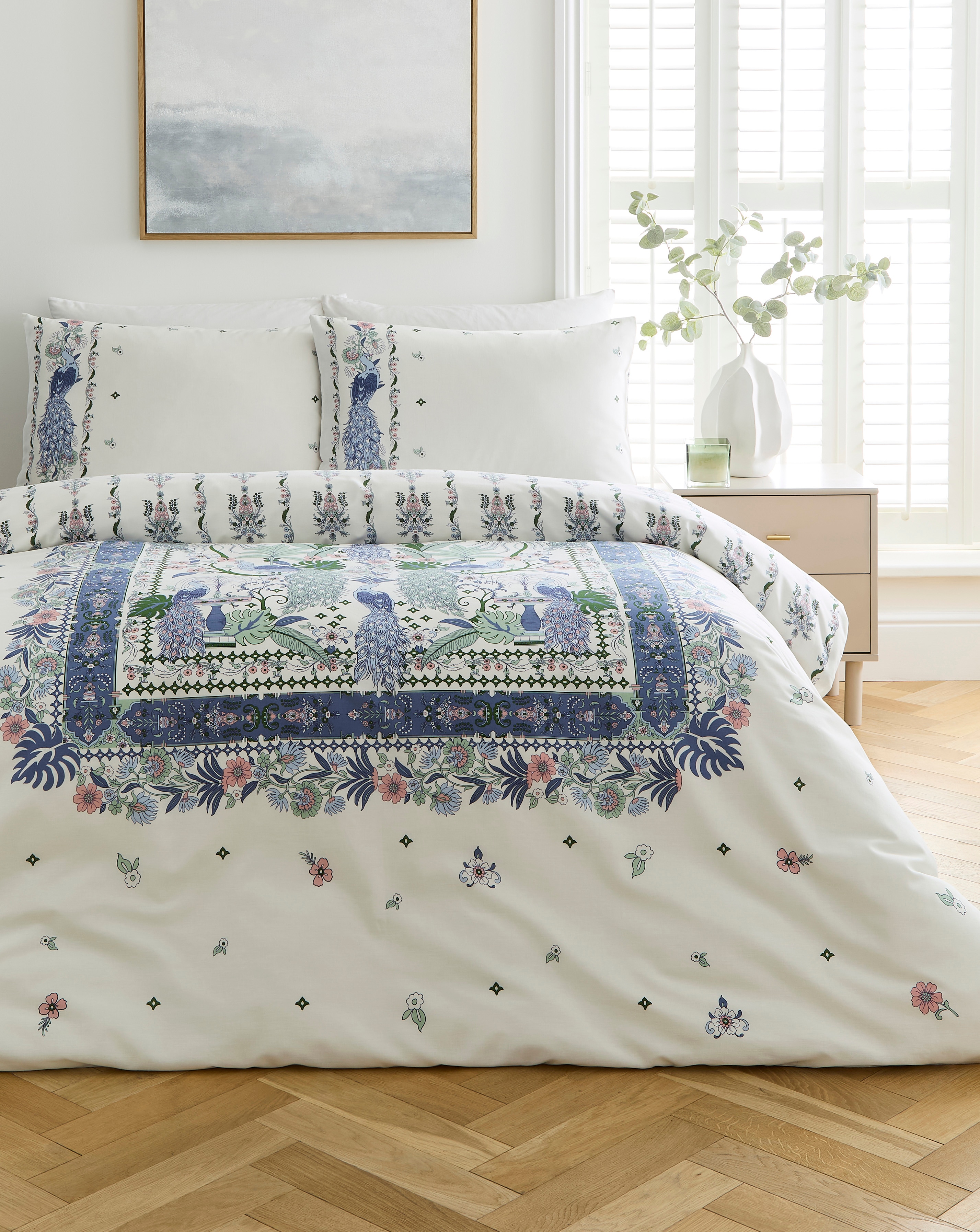 Chiara Peacock Duvet Cover Set