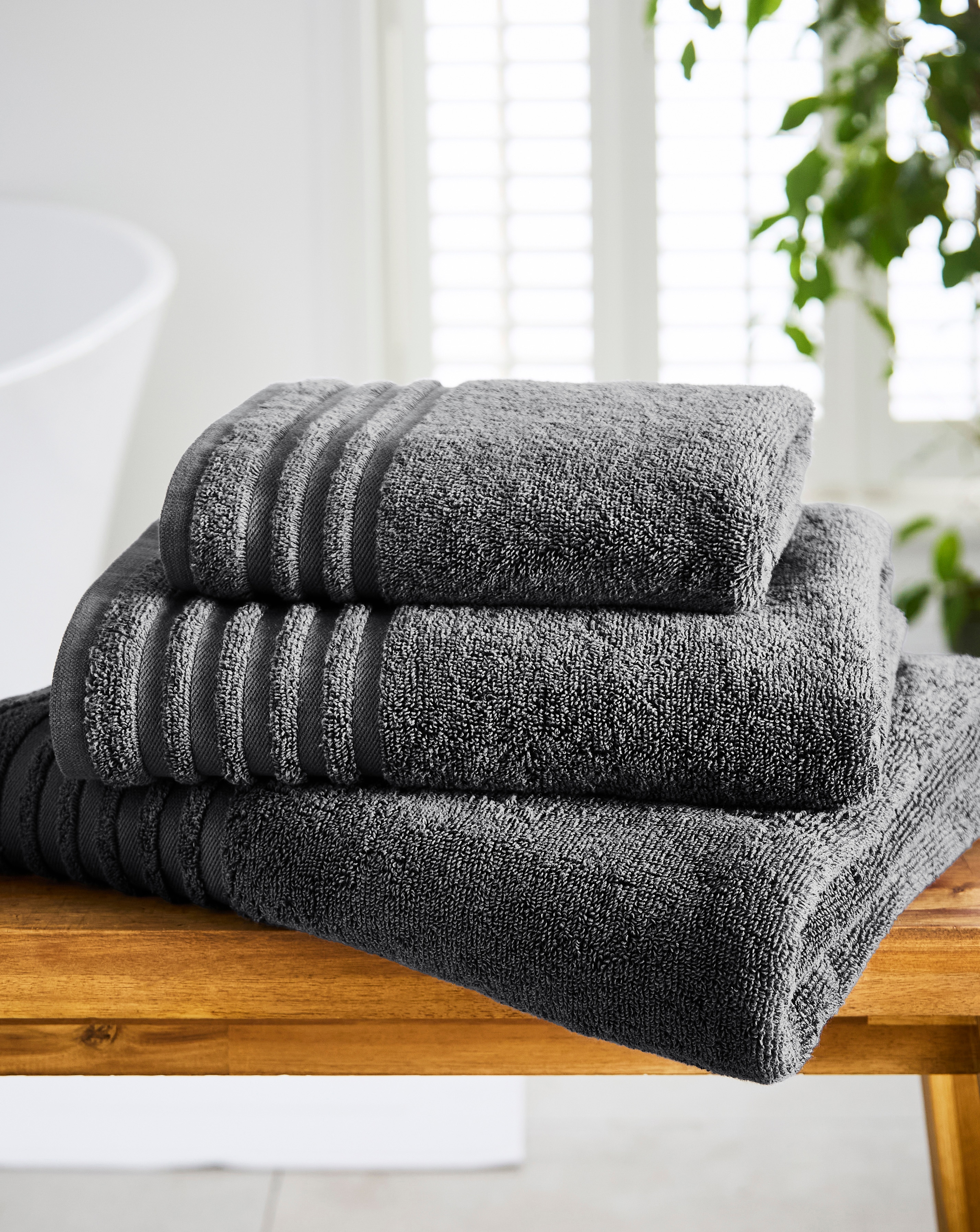 Soft Snuggle 400GSM Towel - Gunmetal