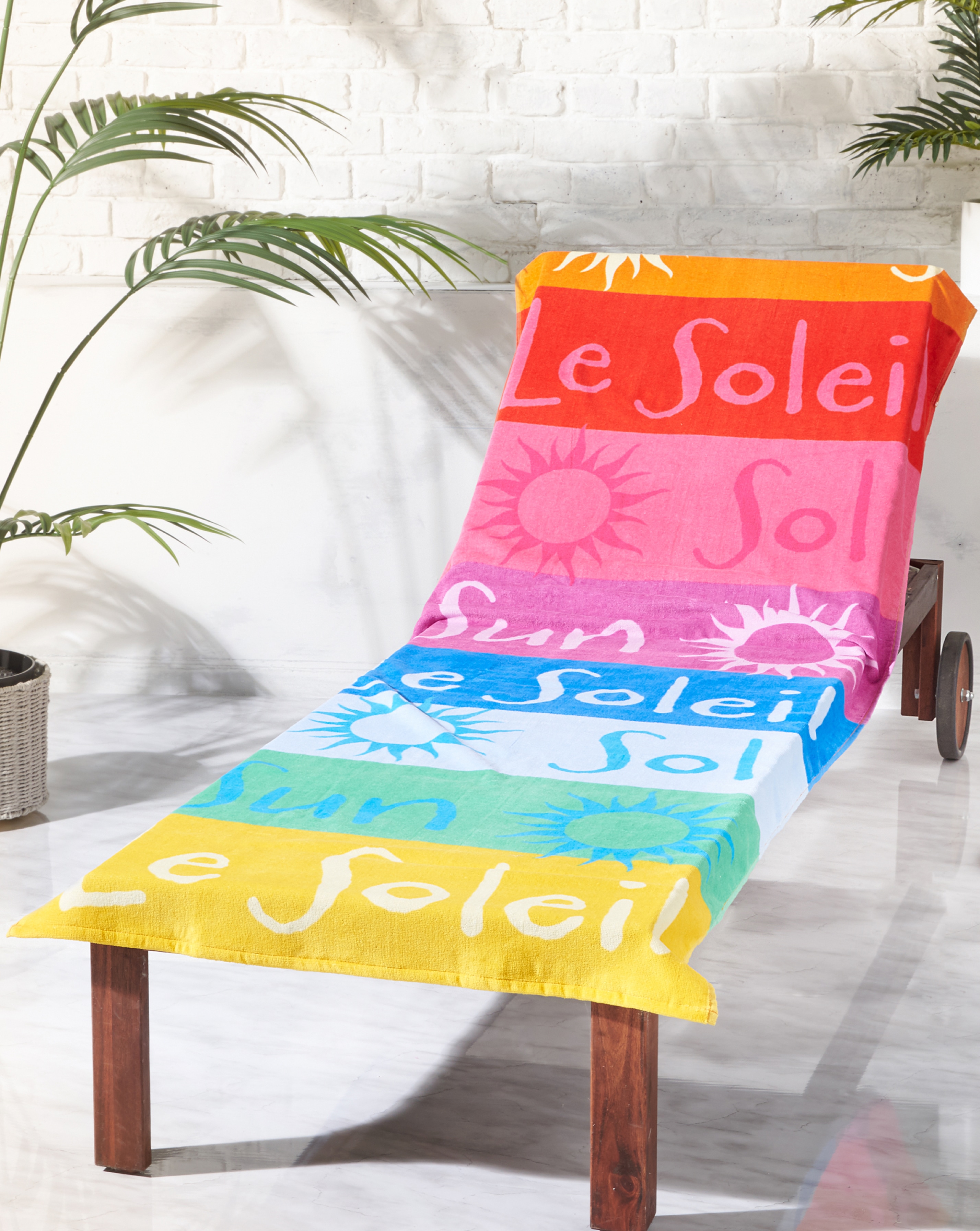 New In - Catherine Lansfield Stripe Beach Towel