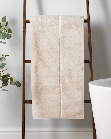 Bianca Zero Twist Satin Stitch Towel