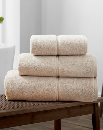 Bianca Zero Twist Satin Stitch Towel