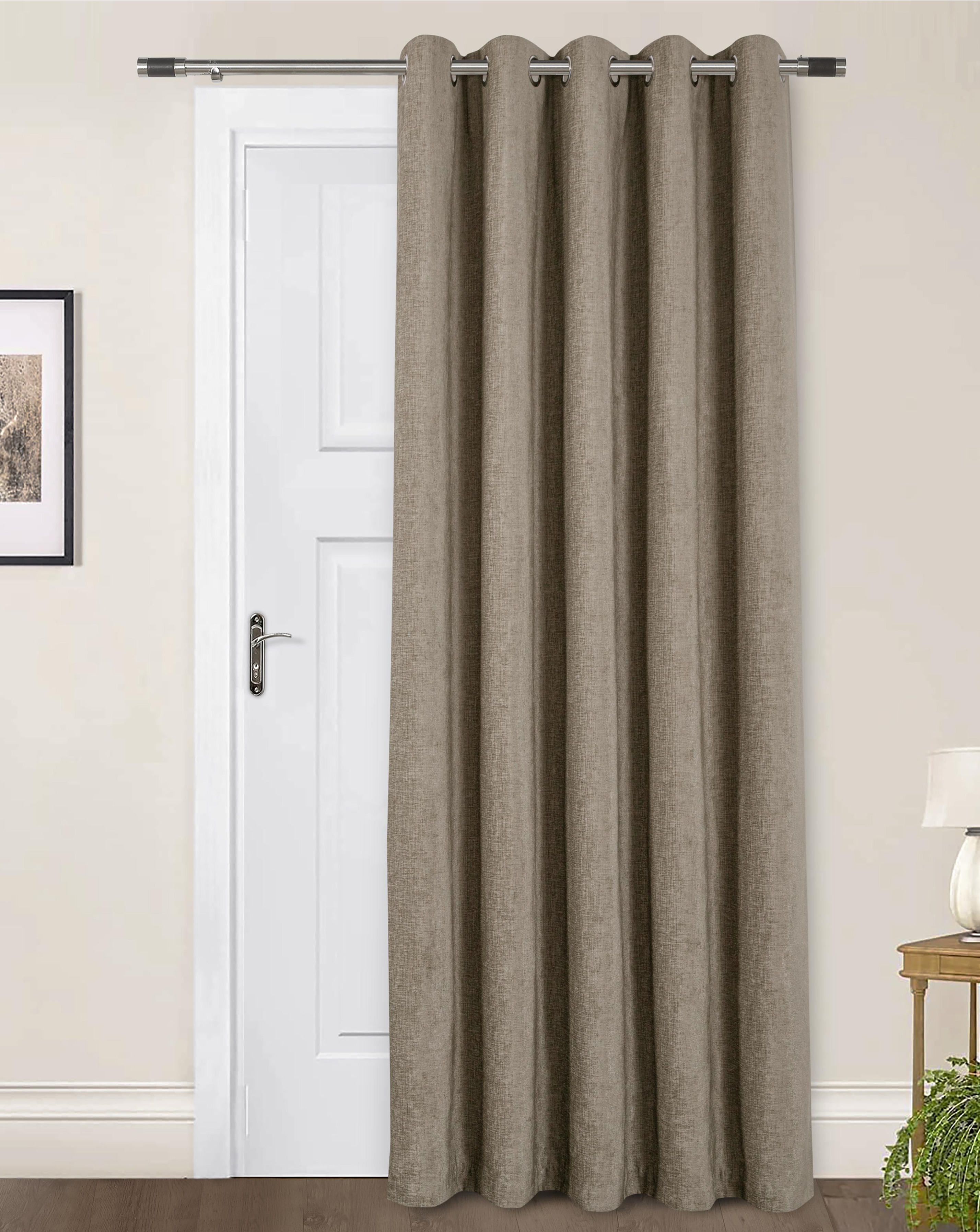 New In - Sundour Amberley Eyelet Door Curtain