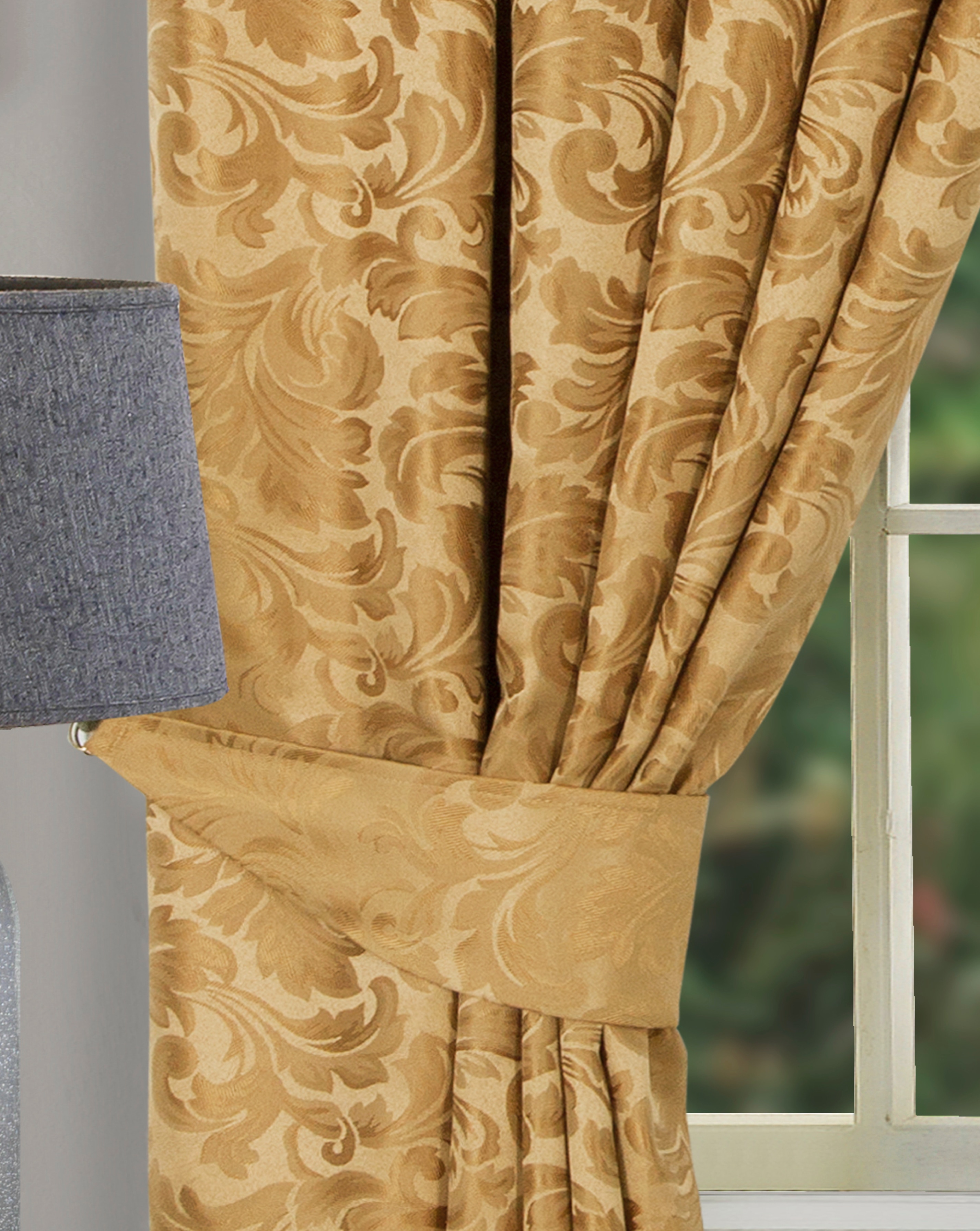 New In - Buckingham Jacquard Door Curtain