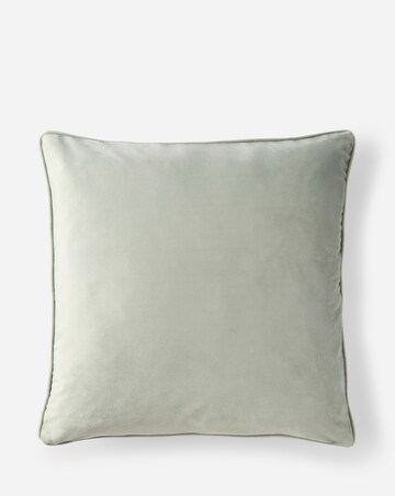 Cherry Blossom Embroidered Cushion