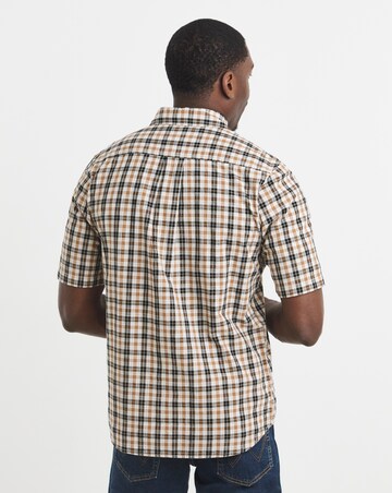 Wrangler Short Sleeve 1 Pocket Shirt - Check