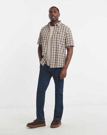 Wrangler Short Sleeve 1 Pocket Shirt - Check