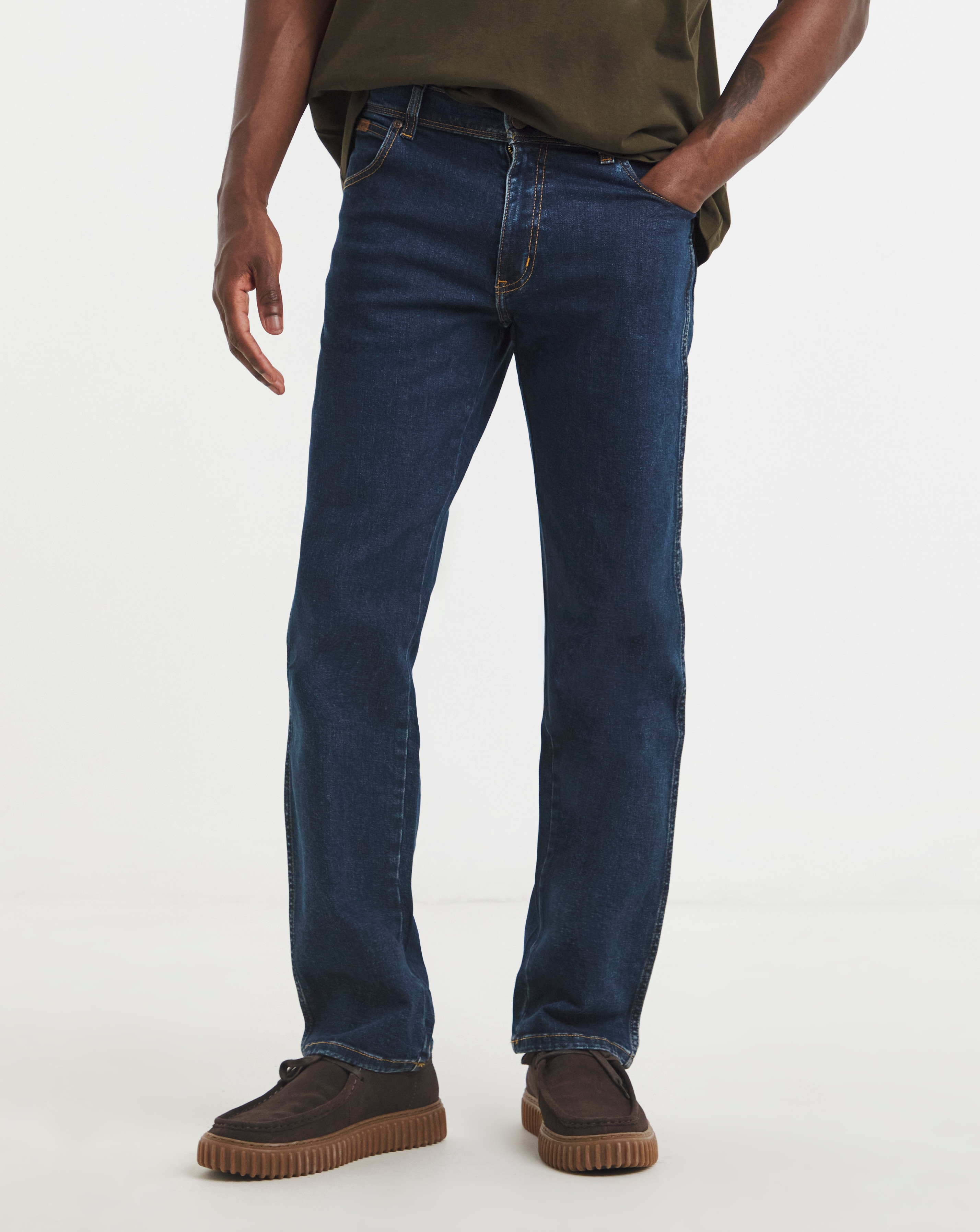 New In - Wrangler Texas Straight Fit Jean