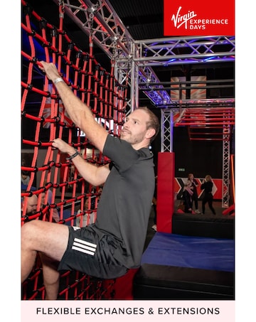 Ninja Warrior Adventure Park One Hour Session for Two E - Voucher - 5 locations