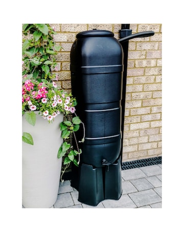 Charles Bentley 100L Slimline Garden Water Butt & Kit