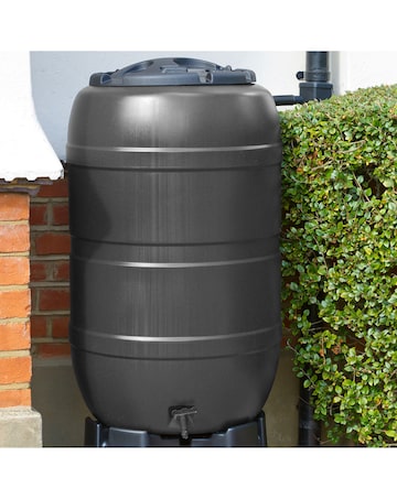 Charles Bentley 210L Garden Water Butt & Set with Box