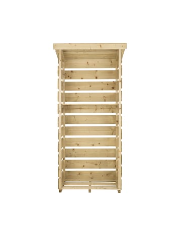 Charles Bentley FSC Wooden Tall Single Log Store