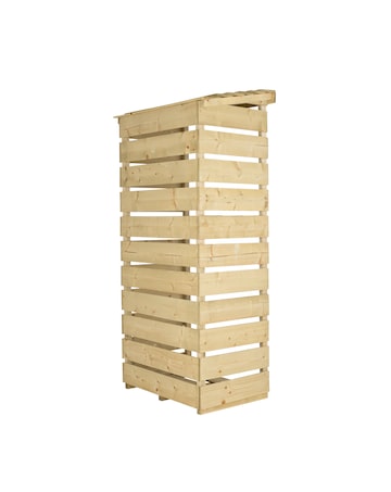 Charles Bentley FSC Wooden Tall Single Log Store