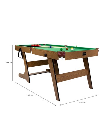 Charles Bentley 6ft Premium Snooker and Pool Table