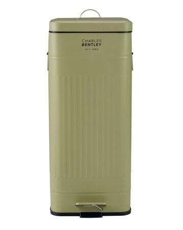 30L Square Retro Kitchen Pedal Bin