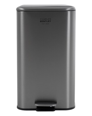 30L Slimline Rectangular Kitchen Pedal Bin