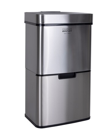 Charles Bentley Triple Compartment 62L Sensor Bin
