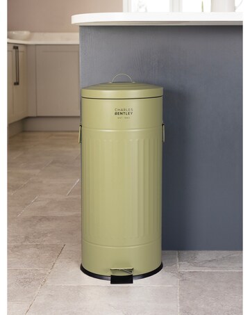 30L Retro Kitchen Pedal Bin