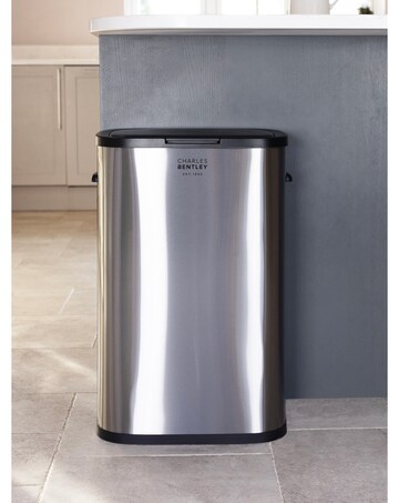 Charles Bentley 55 Litre Touch Kitchen Bin
