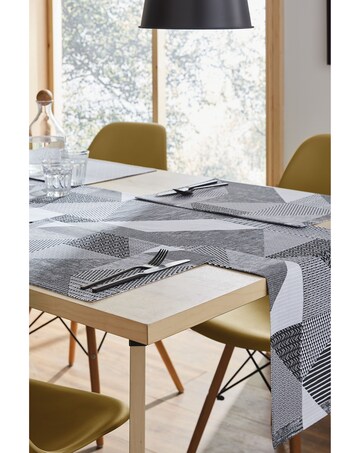 Catherine Lansfield Larsson Geo Cotton Dining Placemat Pair