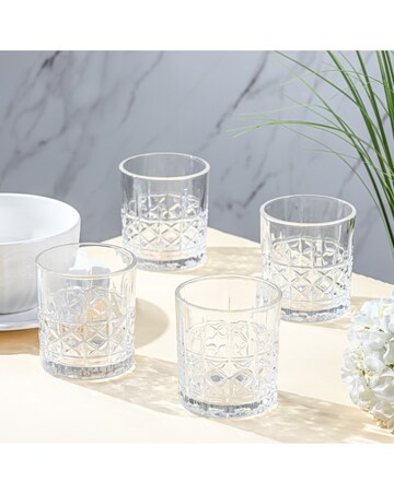 4pk Diamond Tumbler