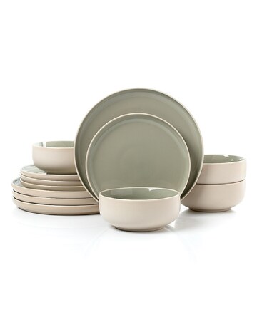 12pc 2tone (Matt & Shiny) Green