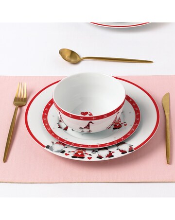 12pc Nordic Gnome Dinner Set