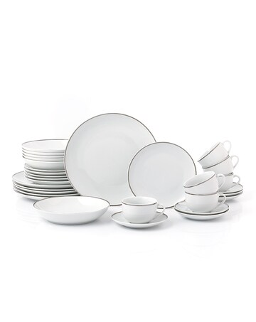 30PC Platinum Dinner Set