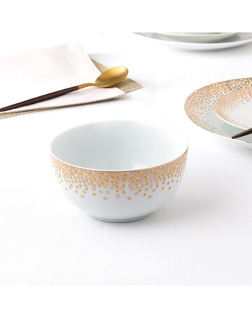 12pc Gold Sparkle Dinner Set